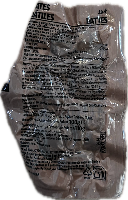 Militær nødration 24h med oksegryde og kødboller m. pasta (menu 1)