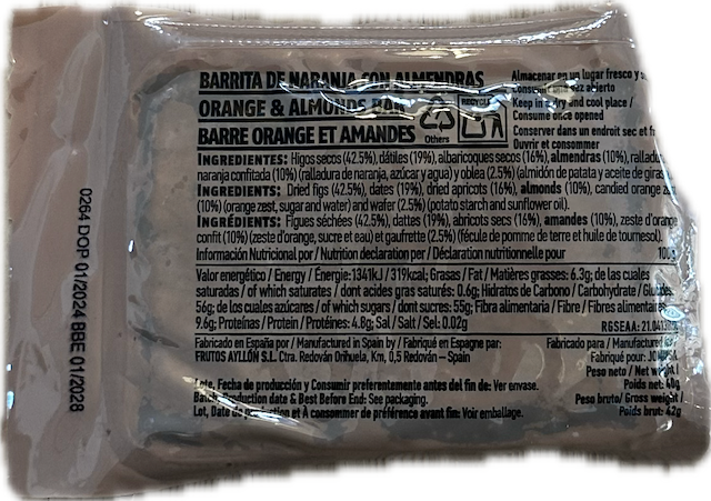 Militær nødration 24h med oksegryde og kødboller m. pasta (menu 1)